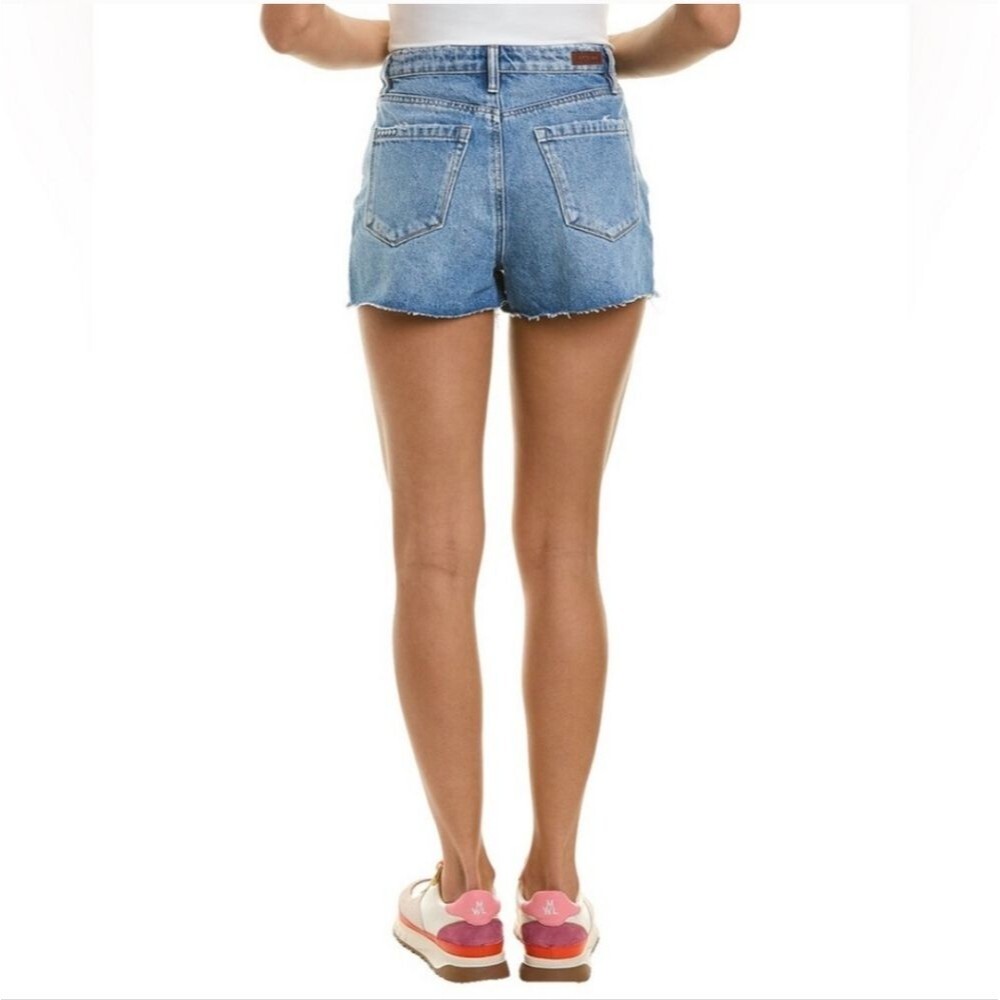 BlankNYC Cruise Control High-Rise Jean Shorts w Distressing Sz 27 or 4 NEW - Picture 3 of 13